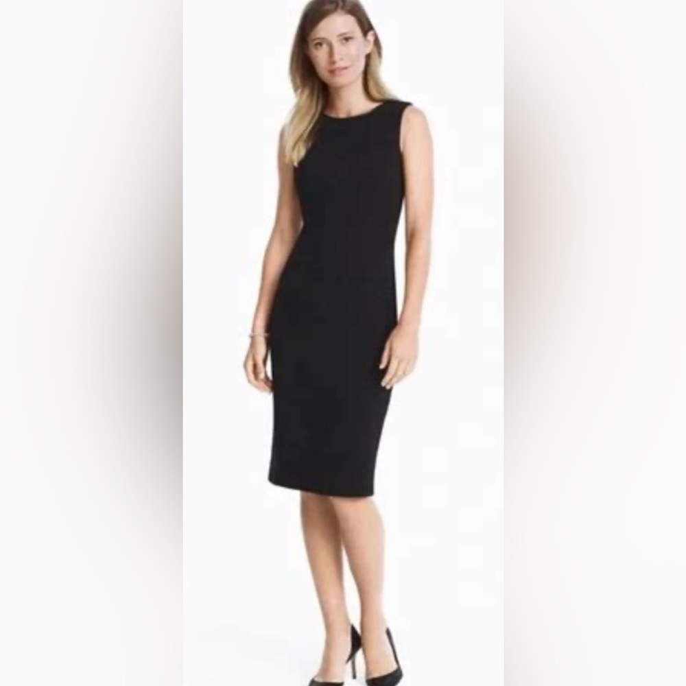 Elegant Black Sleeveless Dress